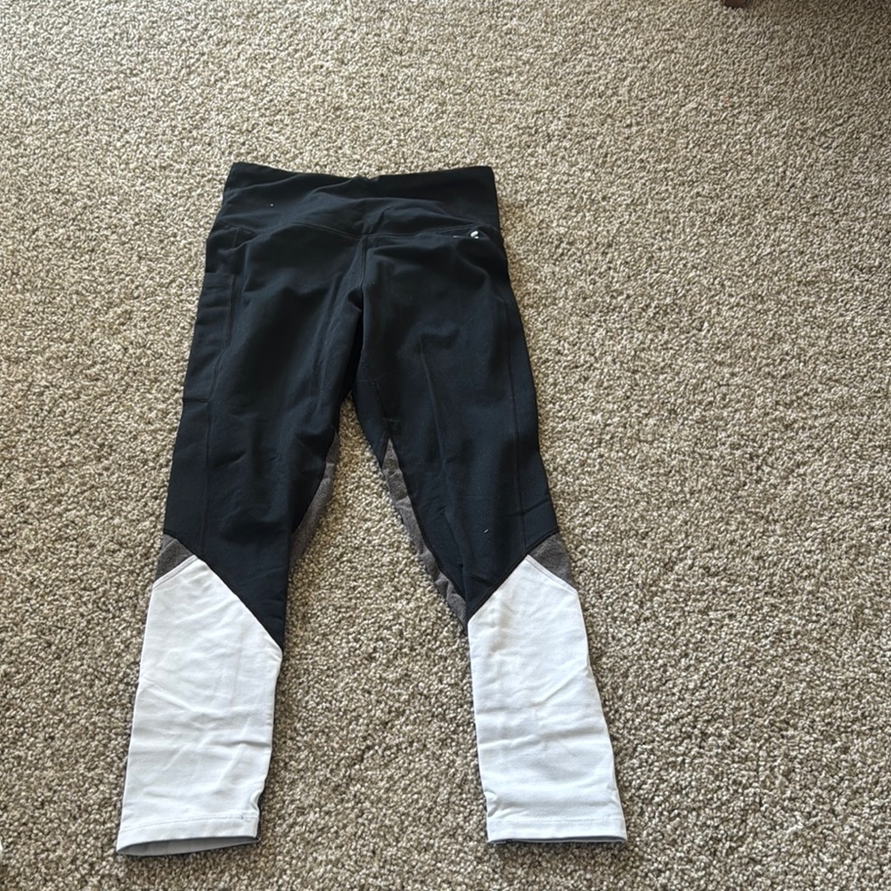 Kids Black and White Leggings